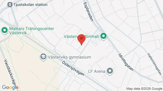 Lokale biurowe Do wynajęcia i Västervik - kort over placeringen