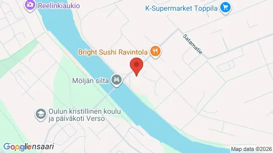 Nieruchomości komercyjne Do wynajęcia i Oulu - kort over placeringen