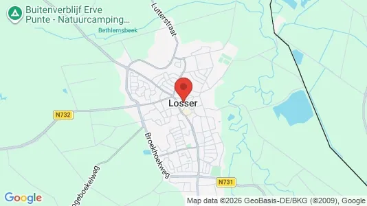 Commercial properties for sale i Losser - kort over placeringen