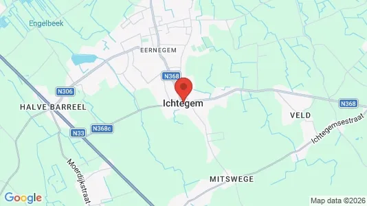 Gewerbeflächen zum Kauf i Ichtegem – Foto von Google Street View