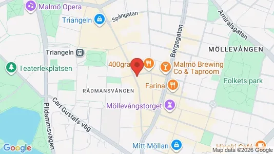 Lokaler til leje i Malmø Centrum - Foto fra Google Street View