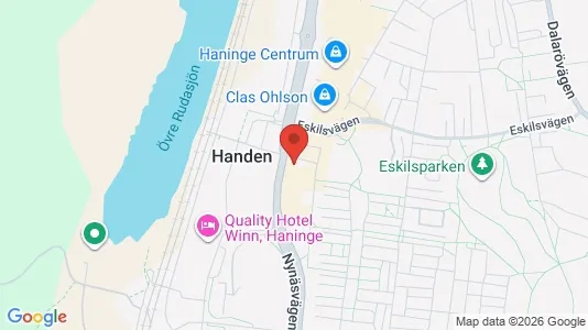 Företagslokaler till salu i Haninge – Foto från Google Street View