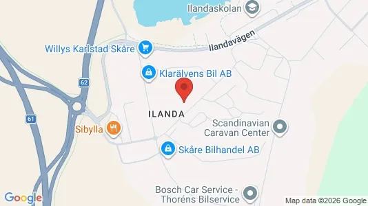 Gewerbeflächen zur Miete i Karlstad – Foto von Google Street View