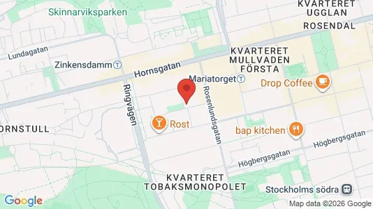Lokaler til leje i Södermalm - Foto fra Google Street View