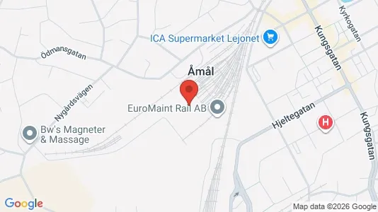 Kontorer til leie i Åmål – Bilde fra Google Street View
