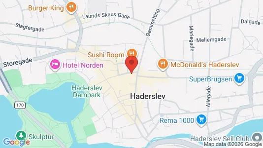 Kontorlokaler til leje i Haderslev - Foto fra Google Street View