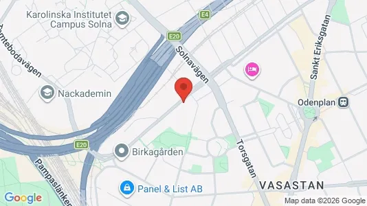 Lokale biurowe Do wynajęcia i Vasastan - kort over placeringen