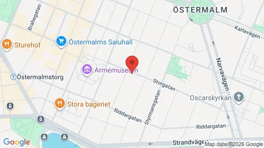 Kontorer til leie i Östermalm – Bilde fra Google Street View