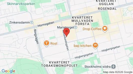Kontorer til leie i Södermalm – Bilde fra Google Street View