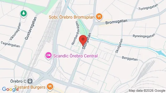 Kontorlokaler til leje i Örebro - Foto fra Google Street View