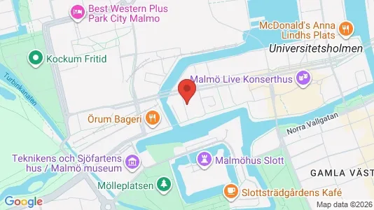 Kontorlokaler til leje i Malmø Centrum - Foto fra Google Street View