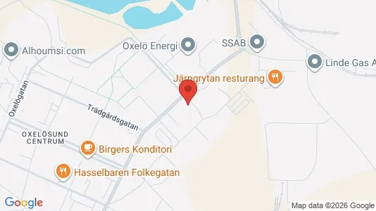 Office spaces for rent i Oxelösund - kort over placeringen