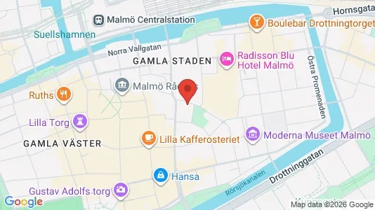 Kontorlokaler til leje i Malmø Centrum - Foto fra Google Street View