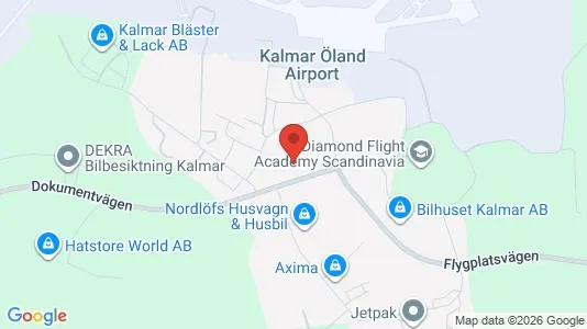 Büros zur Miete i Kalmar – Foto von Google Street View