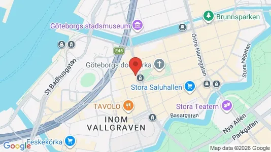Kontorslokaler för uthyrning i Göteborg Centrum – Foto från Google Street View