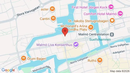 Kontorlokaler til leje i Malmø Centrum - Foto fra Google Street View