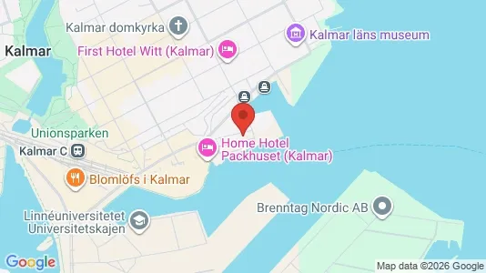 Office spaces for rent i Kalmar - kort over placeringen