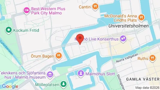 Kontorlokaler til leje i Malmø Centrum - Foto fra Google Street View