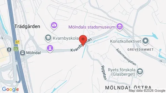 Espacios de oficina En alquiler i Mölndal - Foto de Google Street View