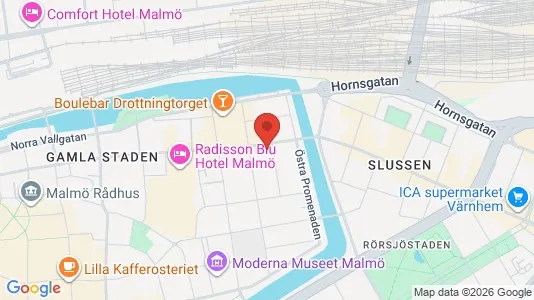 Kontorlokaler til leje i Malmø Centrum - Foto fra Google Street View