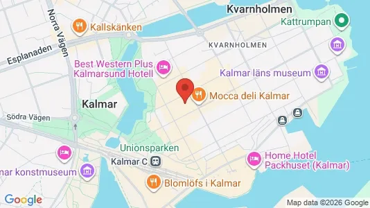 Büros zur Miete i Kalmar – Foto von Google Street View