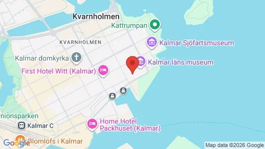 Office spaces for rent i Kalmar - kort over placeringen