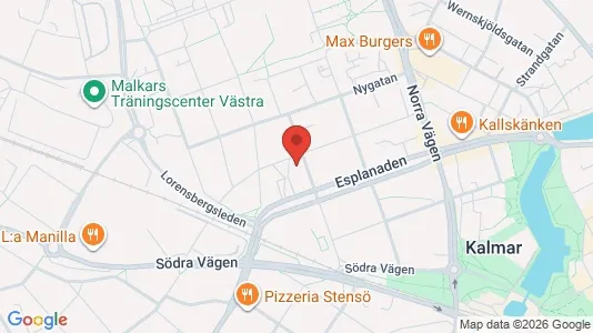 Büros zur Miete i Kalmar – Foto von Google Street View