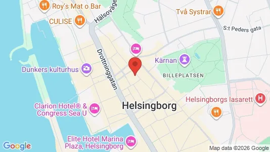 Espacios de oficina En alquiler i Helsingborg - Foto de Google Street View