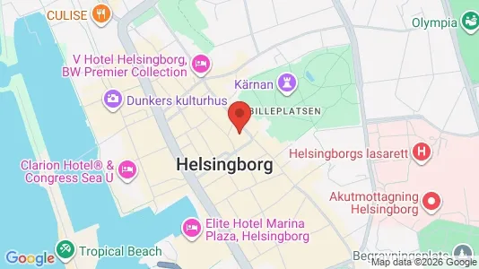 Kontorlokaler til leje i Helsingborg - Foto fra Google Street View