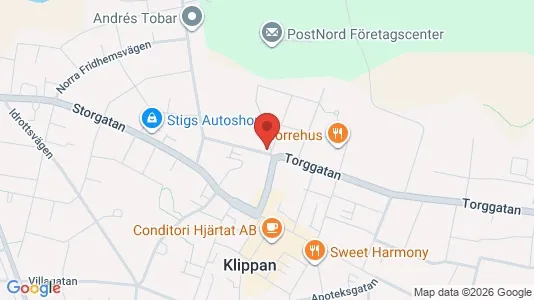 Liikekiinteistöt Myynnissä i Klippan - Kuva Google Street Viewstä
