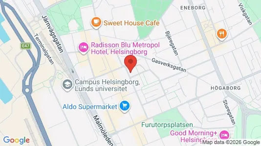 Företagslokaler till salu i Helsingborg – Foto från Google Street View