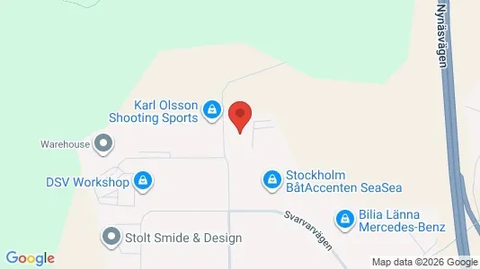 Kontorslokaler för uthyrning i Huddinge - kort over placeringen