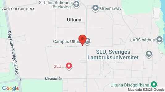 Kontorlokaler til leje i Uppsala - kort over placeringen