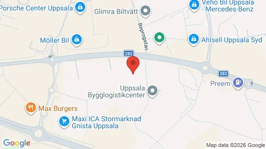 Espacios de oficina En alquiler i Uppsala - kort over placeringen