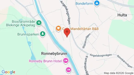 Kontorlokaler til leje i Ronneby - Foto fra Google Street View