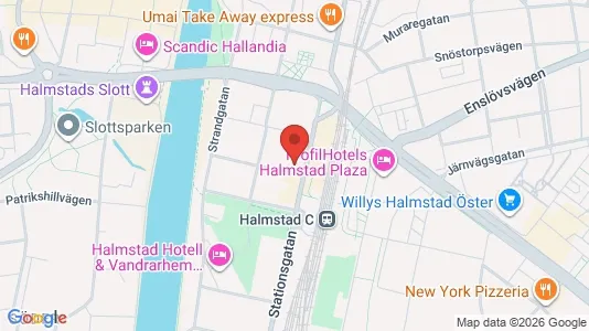 Producties te huur i Halmstad - Foto uit Google Street View