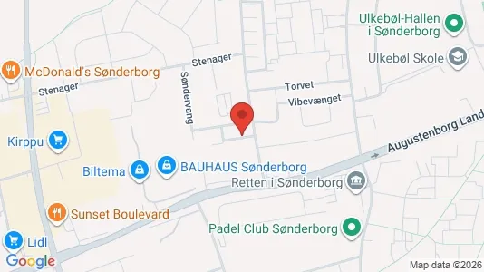 Almacenes En alquiler i Sønderborg - Foto de Google Street View