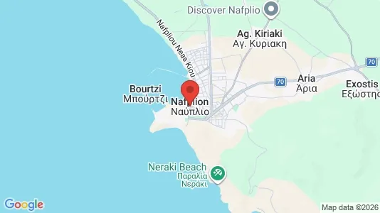 Gewerbeflächen zur Miete i Nafplio – Foto von Google Street View