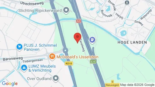 Lokaler til salgs i IJsselstein - kort over placeringen