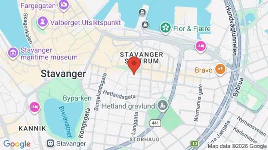 Büros zur Miete i Stavanger – Foto von Google Street View