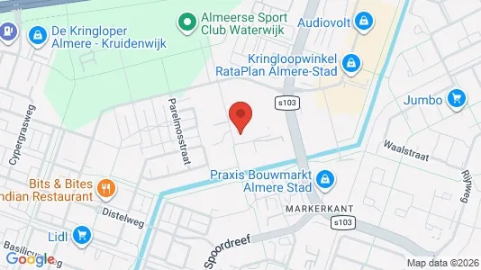 Lokaler til leje i Almere - Foto fra Google Street View