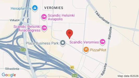 Büros zur Miete i Vantaa – Foto von Google Street View