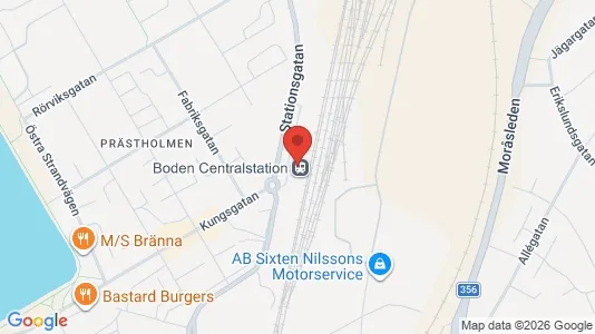 Espacios de oficina En alquiler i Boden - Foto de Google Street View