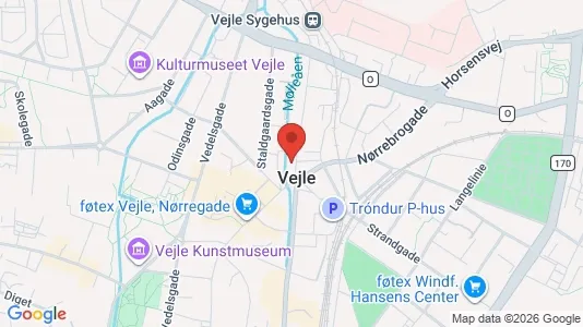 Gewerbeflächen zur Miete i Vejle – Foto von Google Street View