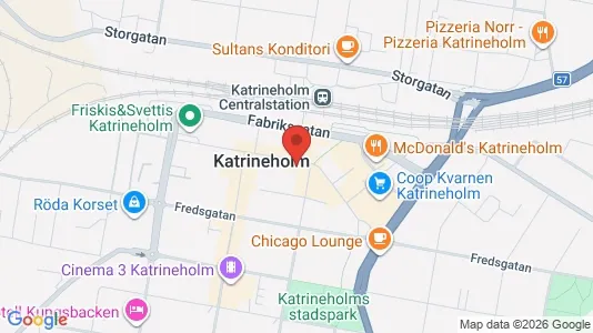 Office spaces for rent i Katrineholm - kort over placeringen