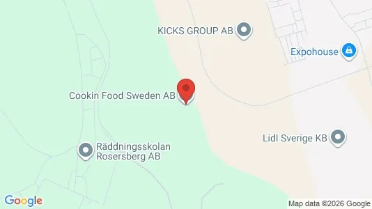Warehouses for rent i Järfälla - kort over placeringen
