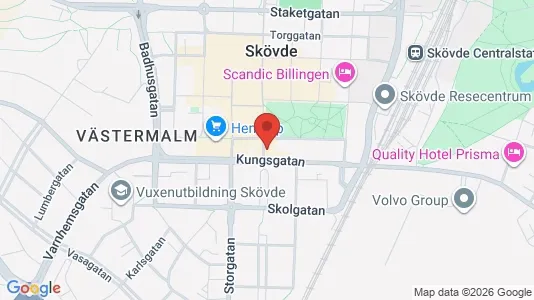 Lokale biurowe Do wynajęcia i Skövde - kort over placeringen