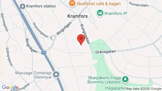Büros zur Miete i Kramfors – Foto von Google Street View