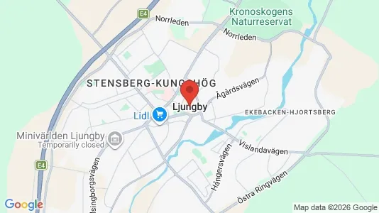 Espacios de oficina En alquiler i Ljungby - Foto de Google Street View