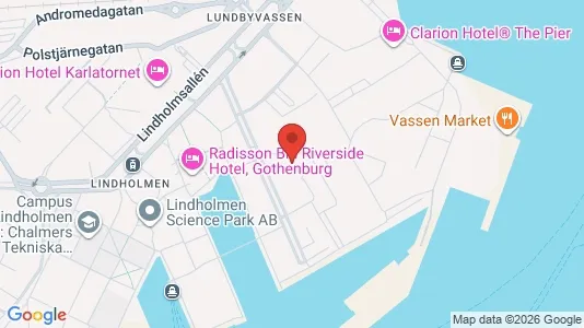 Kantorruimte te huur i Lundby - kort over placeringen